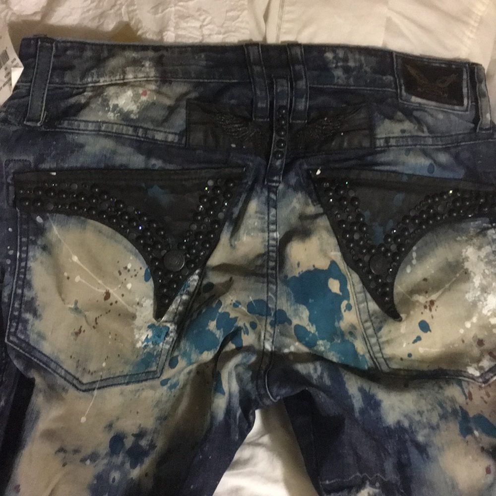 Robin Jeans with the Wings